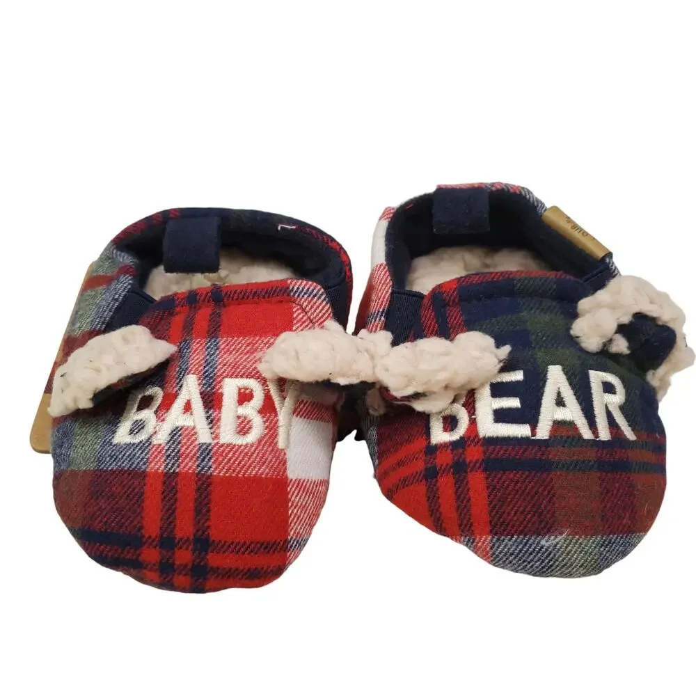 Dearfoams Memory Foam Baby Bear Slippers Limited Edition Size 9 Months Baby
